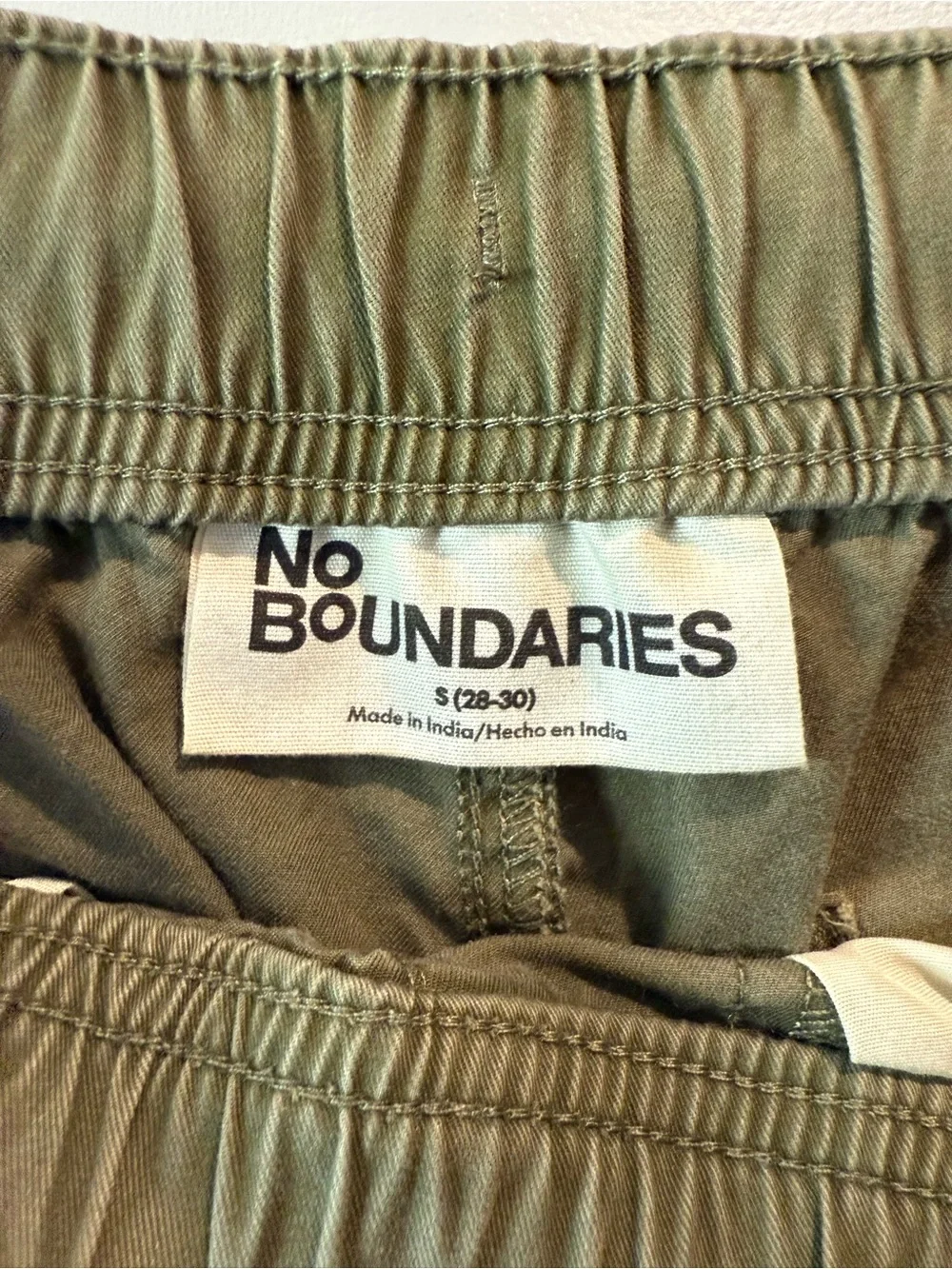 Men’s ‘No Boundaries’ cargo jogger pants